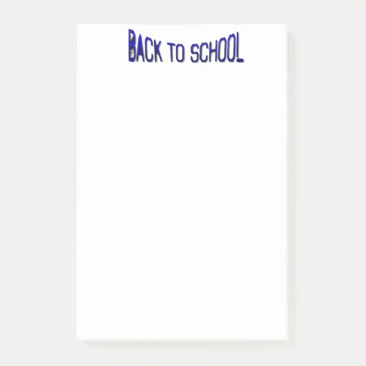 BTSブルーのペイント ポストイット (正面)