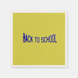 BTSブルー絵を描S  スタンダードカクテルナプキン