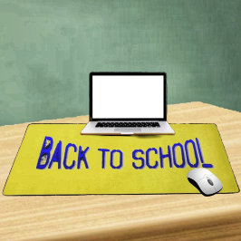 BTSブルー絵を描S  デスクマット