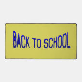 BTSブルー絵を描S  デスクマット (正面)