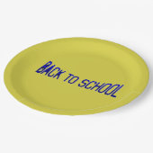 BTSブルー絵を描S  ペーパープレート (アングル)