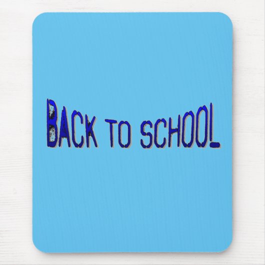 BTSブルー絵を描S  マウスパッド (正面)