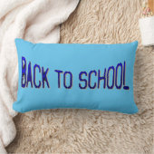 BTSブルー絵を描S  ランバークッション (ブランケット)