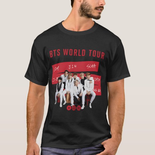 BTS ワールドツアー 2026 Tシャツ (正面)