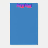 BTS – 赤 – 青 ポストイット (正面)