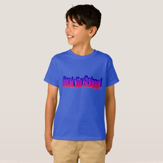 BTS – 赤 – 青 Tシャツ (正面フル)