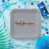 BTS-3トーン ペーパープレート (パーティー)