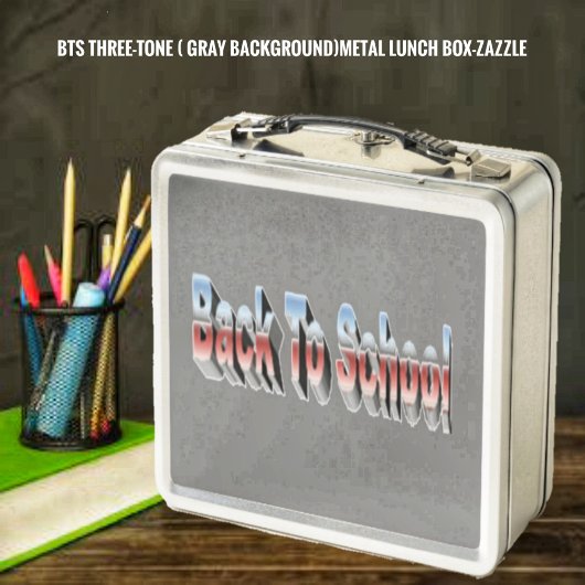 BTS-3トーン メタルランチボックス