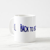 BTS-Blue-S絵を描. コーヒーマグカップ (正面左)