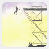 BTS Scene Stickers スクエアシール (正面)