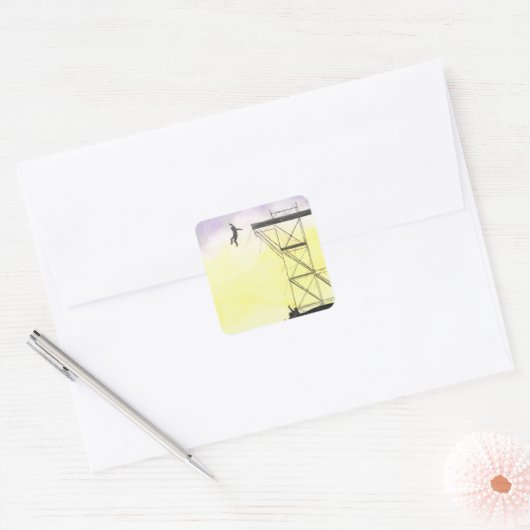 BTS Scene Stickers スクエアシール (封筒)