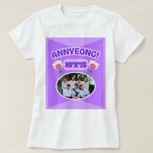 BTS Tシャツ (デザイン正面)