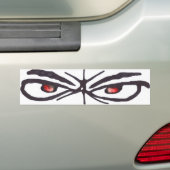 BTTの目 バンパーステッカー (車上)