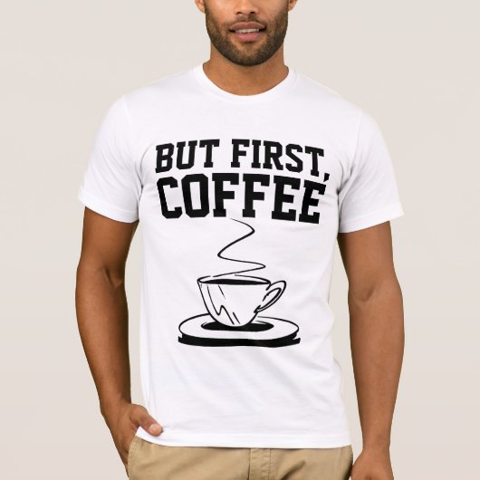 BU FIRST、コーヒーTシャツティー Tシャツ (正面)