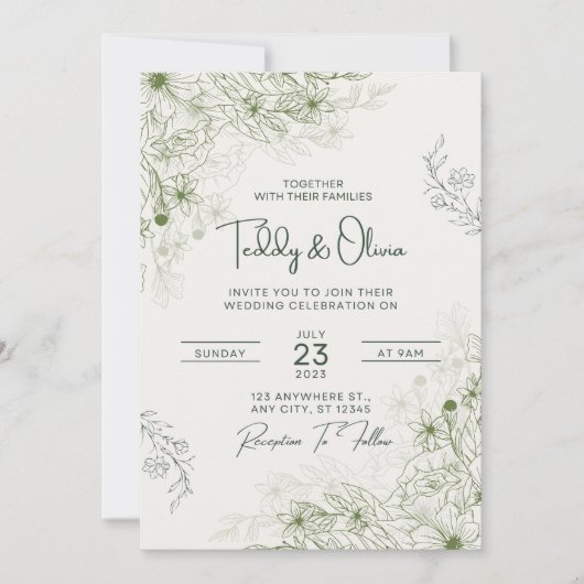 Bu-tique 招待状 (正面)