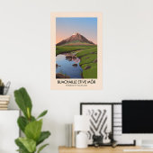 Buachaille Etive Mor Munros of Scotland Poster ポスター (ホームオフィス)