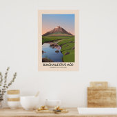 Buachaille Etive Mor Munros of Scotland Poster ポスター (キッチン)
