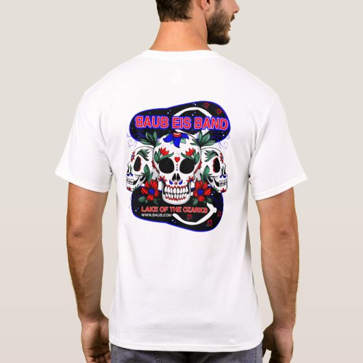 Bub Eis Band 2020 Tシャツ (裏面)