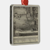 Bubbの住宅 メタルオーナメント (右)