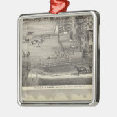 Bubbの住宅 メタルオーナメント (左)