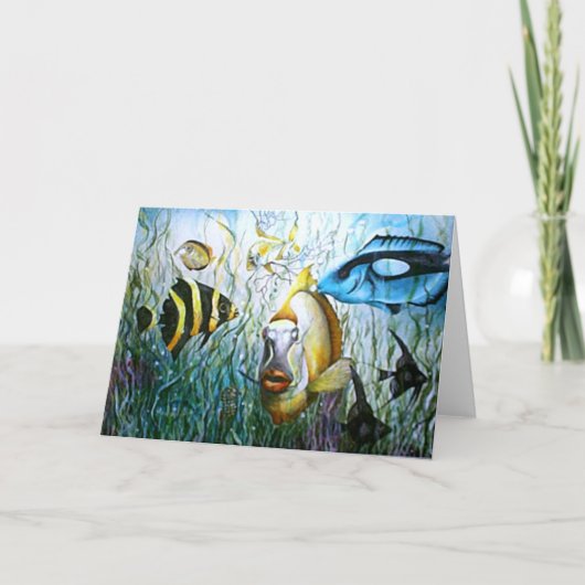 Bubbaおよび友人の挨拶状 カード (正面)