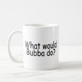 Bubbaする何が コーヒーマグカップ (左)