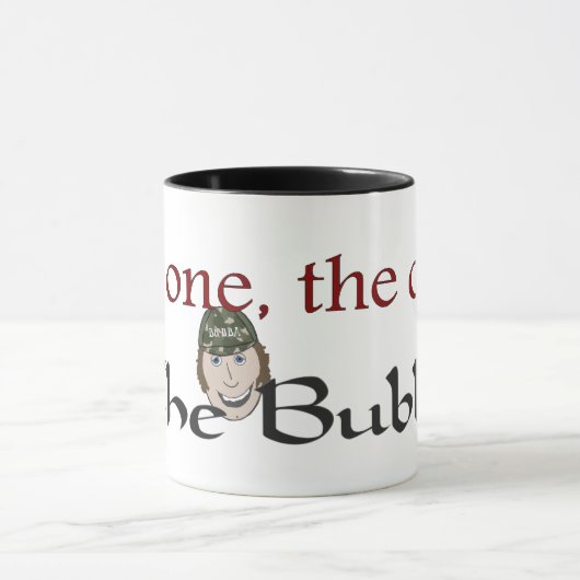 Bubbaの唯一無二のマグ マグカップ (中央)