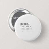 Bubba男の神話ババクールタンク 缶バッジ (正面&裏面)
