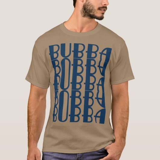 Bubba in Blue Men's Tシャツ (正面)