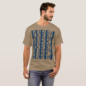 Bubba in Blue Men's Tシャツ (正面フル)