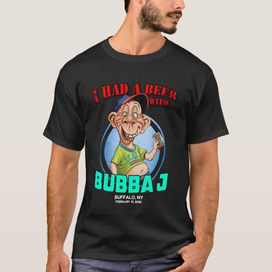Bubba J バッファロー、NY (2026) Tシャツ (正面)
