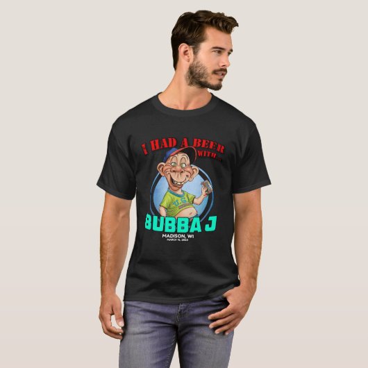 Bubba J Madison WI 2023 Tシャツ (正面フル)