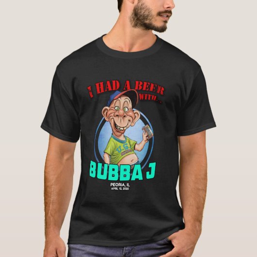 Bubba J Peoria, IL (2025) Tシャツ (正面)