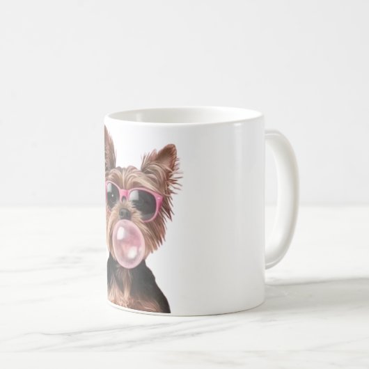 Bubba Pup: The Funniest Bubblegum Dog Mug コーヒーマグカップ (正面右)