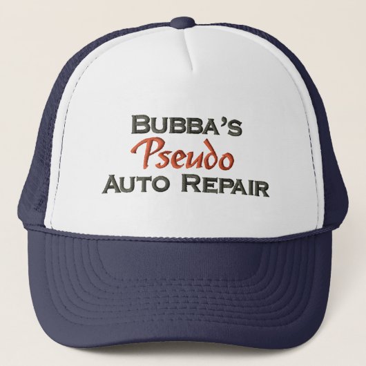 Bubba Weekend Mechanic キャップ (正面)