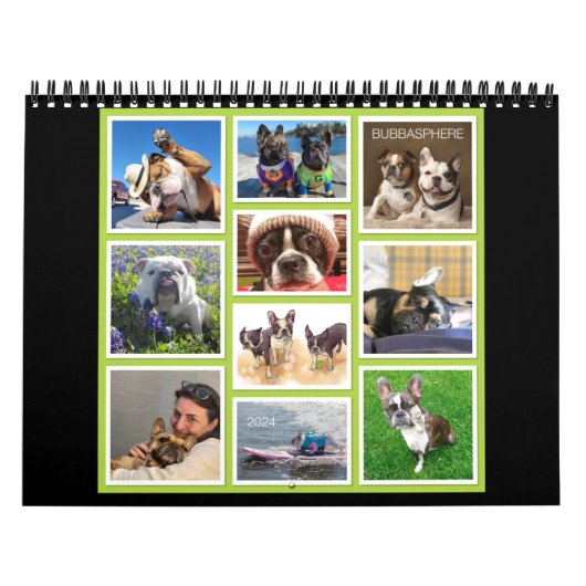 Bubbasphere 2024 カレンダー (カバー)