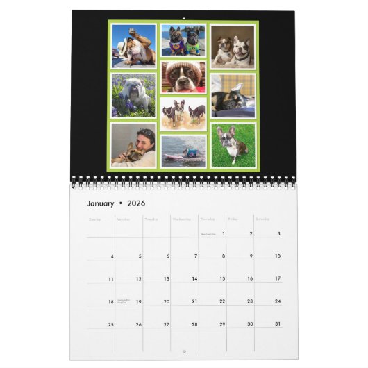 Bubbasphere 2024 カレンダー (1月 2026)