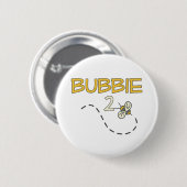 Bubbie 2の蜂 缶バッジ (正面&裏面)