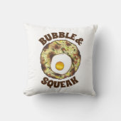 Bubble and Squeak Brunch UK British Food Cuisine クッション (正面)