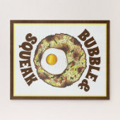 Bubble and Squeak Brunch UK British Food Cuisine ジグソーパズル (横)