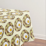 Bubble and Squeak Brunch UK British Food Cuisine テーブルクロス<br><div class="desc">オリジナルマーカーイラストレーションの「バブルとキューク」を備えたテーブルクロスは、キャベツとジャガイモから成るクラシックのイギリス料理で、卵をトッピング。</div>