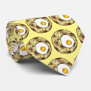 Bubble and Squeak Brunch UK British Food Cuisine ネクタイ