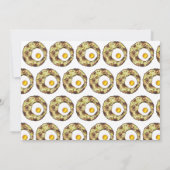 Bubble and Squeak Brunch UK British Food Cuisine 招待状 (裏面)