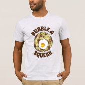 Bubble and Squeak Brunch UK British Food Cuisine Tシャツ (正面)