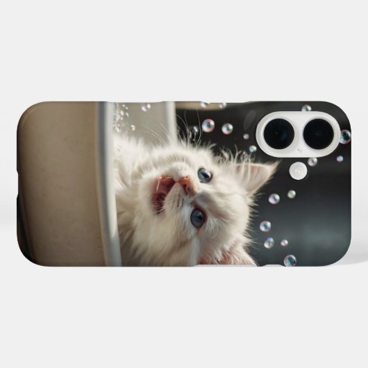 Bubble Bath Cat Case-Mate iPhoneケース (裏面 (横))