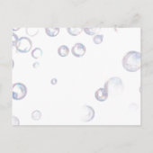 Bubble Fairy インビテーションポストカード (裏面)