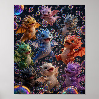 Bubble Flight Poster ポスター