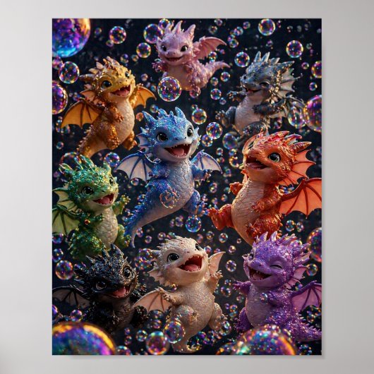 Bubble Flight Poster ポスター (正面)