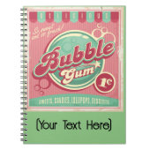 Bubble Gumフォトノートブック ノートブック (正面)