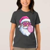 Bubble Gum 6 7 Santa Christmas  トライブレンドＴシャツ (正面)